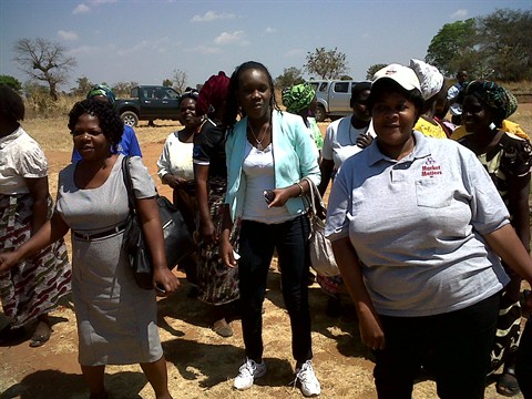 Kafulu Women Welcoming Participants